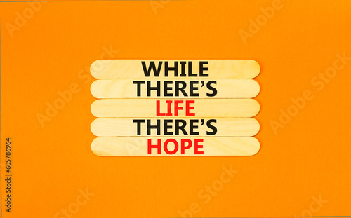 Tableau sur toile Life and hope symbol