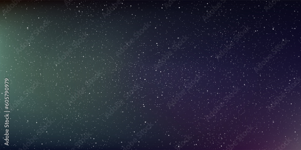 Obraz premium Star universe background, Stardust in deep universe, Milky way galaxy, Vector Illustration.