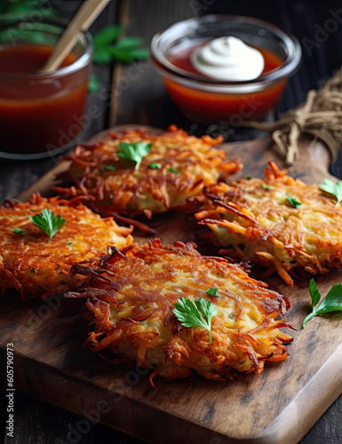 delicious potato latkes