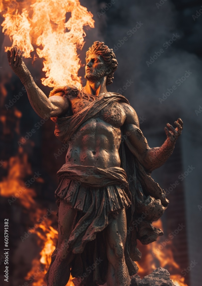 Helios Statue