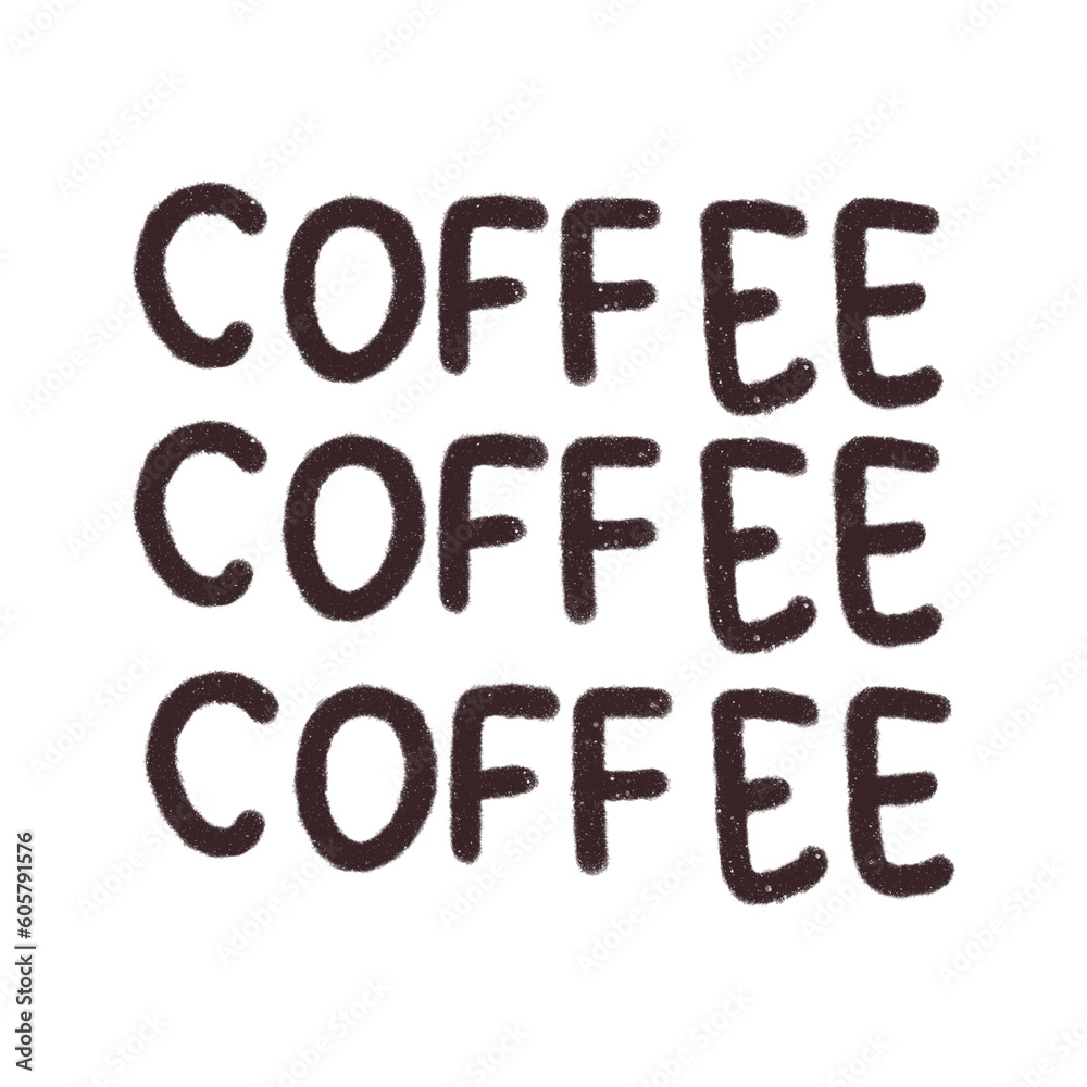 coffee text icon cut coffee text icon cut