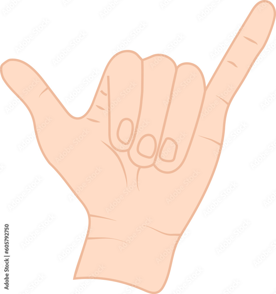 hand gesture sign
