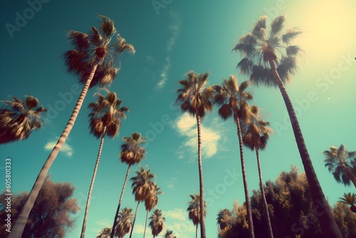 Los Angeles Vintage Rodeo and Palm Trees
