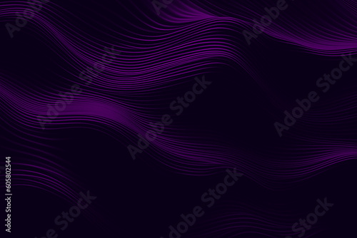 abstract purple background with lines Generative AI