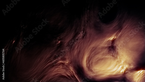 scary rough red - yellow infernal biological forms surface - abstract 3D rendering
