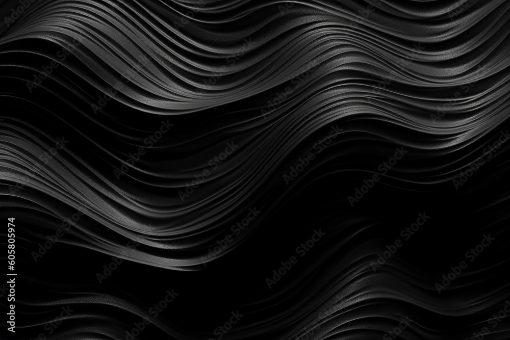 Abstract black background Generative AI Abstract black background Generative AI