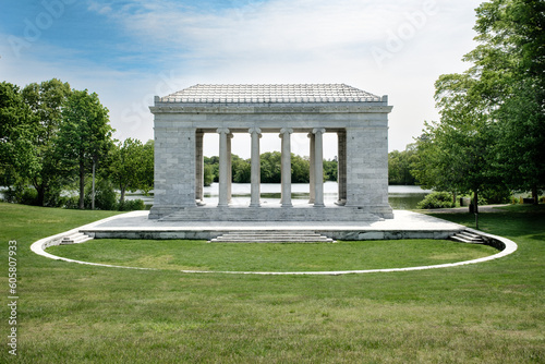Foto Temple of Music at Roger Williams Park, Providence, Rhode Island, USA