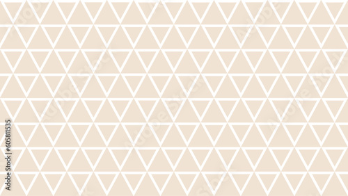 Beige and white seamless  geometric pattern