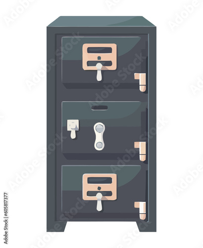 a modern metal locker office