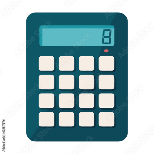 Modern finance calculator technology icon