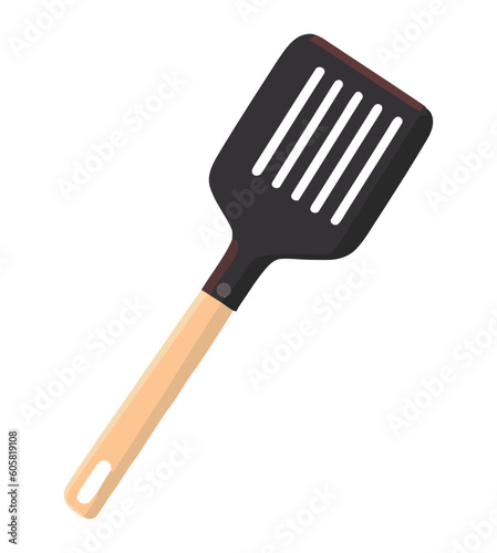 Kitchen utensil spatula icon