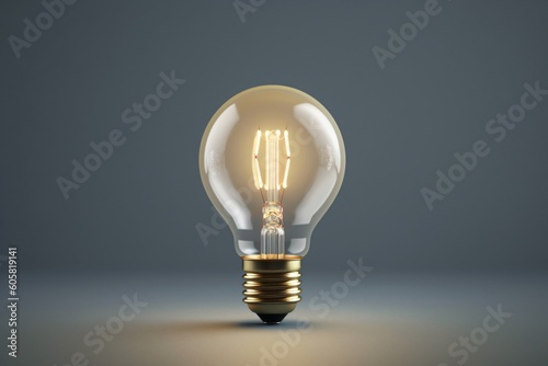 A close-up of a light bulb