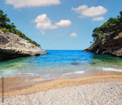 Summer Baia della Pergola beach, Puglia, Italy © wildman
