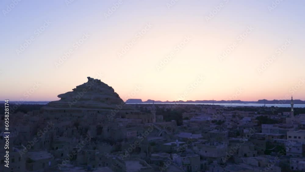 Beautiful view of the Old town of Siwa Oasis in Siwa, Egypt Beautiful view of the Old town of Siwa Oasis in Siwa, Egypt
