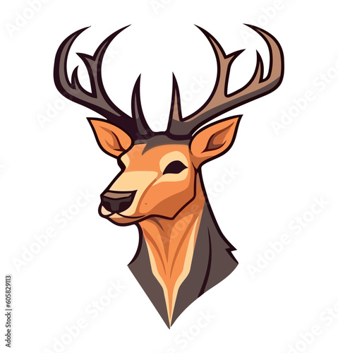 Hunter Trophy Cute Deer Horned