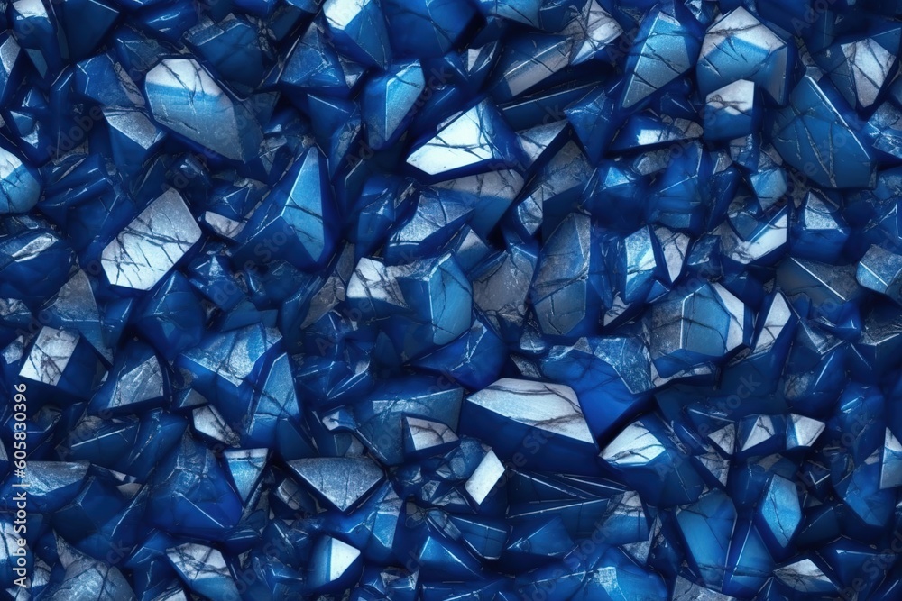 wallpaper for seamless deep blue sapphire gem stone ore closeup