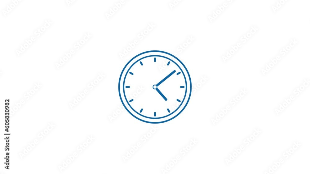 abstract beautiful wall clock icon animation background abstract beautiful wall clock icon animation background