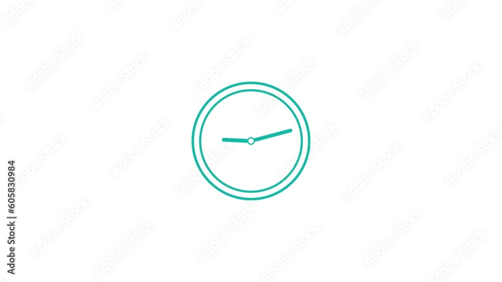 abstract beautiful wall clock icon animation background abstract beautiful wall clock icon animation background