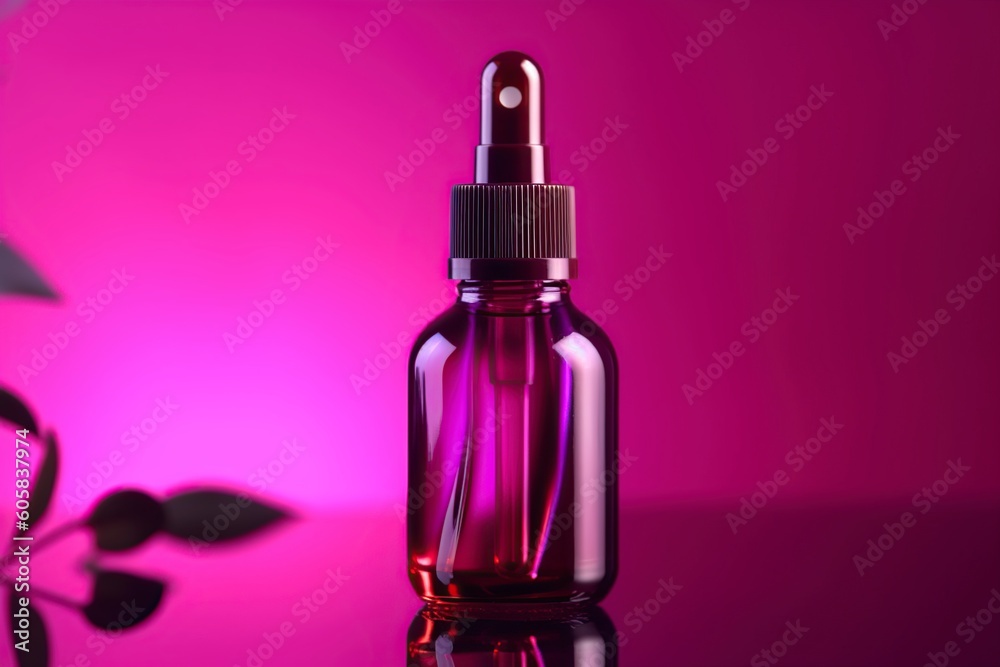illustration, natural cosmetic drops, generative ai illustration, natural cosmetic drops, generative ai