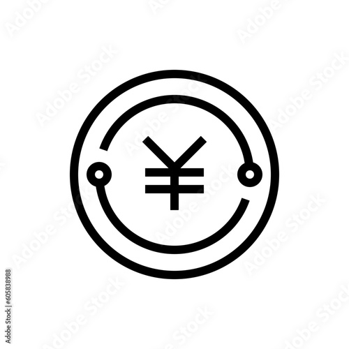 yen line icon