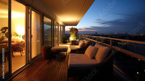 Sydney Luxury Penthouse balcony
