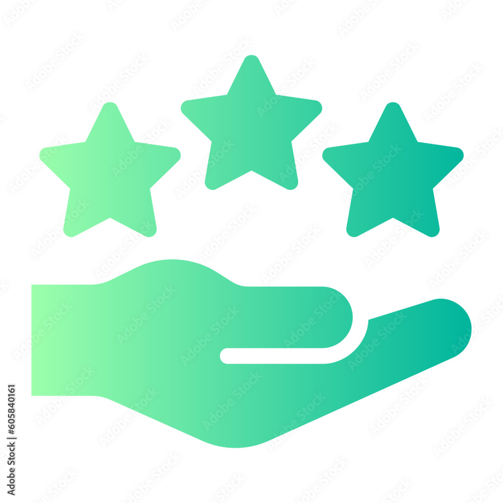 feedback gradient icon feedback gradient icon