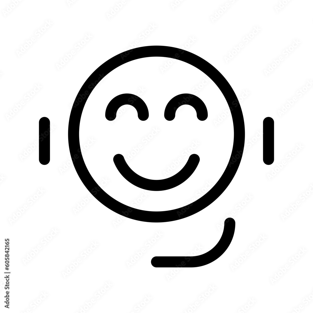 Customer Service Icon Vector Symbol Design Illustration Customer Service Icon Vector Symbol Design Illustration