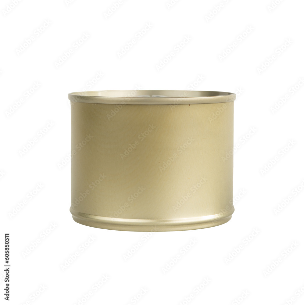 canned food packaging mockup