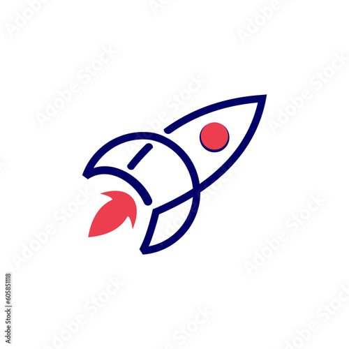 A logo for a startup called rocket