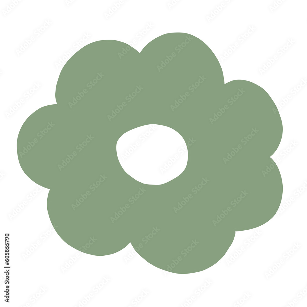 green flowers design illustration green flowers design illustration