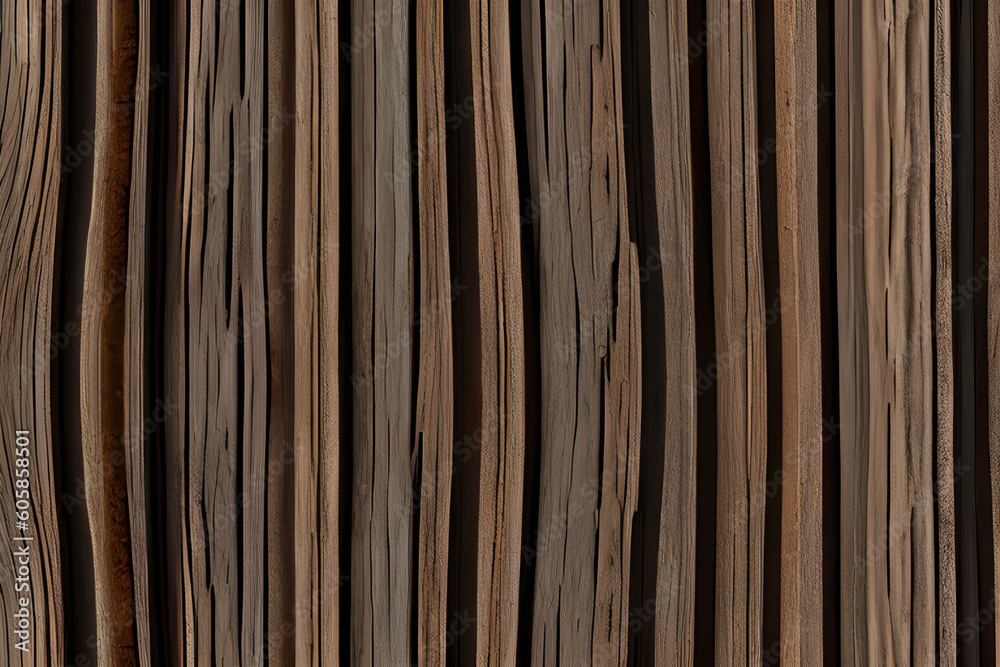 Fototapeta premium Knotty Wood Texture - Rustic and Natural made with Generative AI