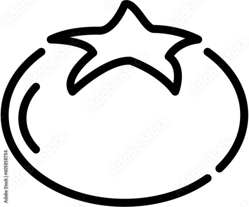 tomato icon. Vector format file