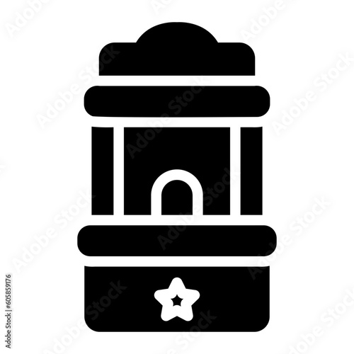 ticket booth Solid icon