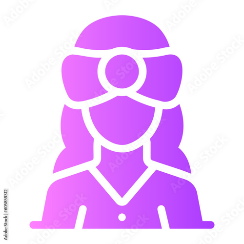 fortune teller Gradient icon