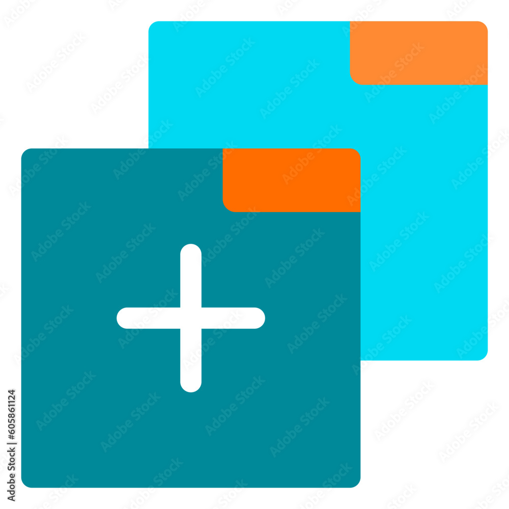 Fototapeta premium New browser tabs icon for adding web pages