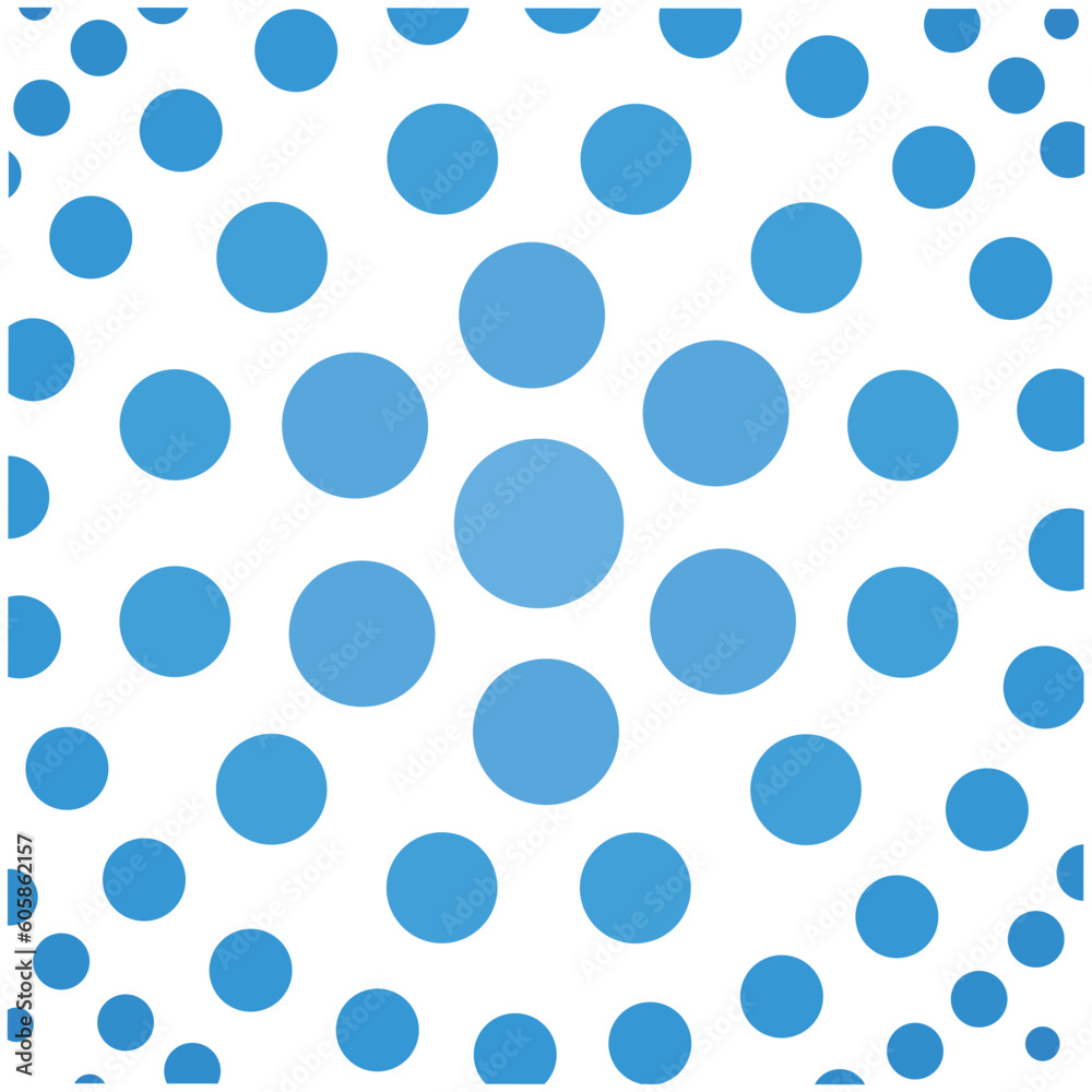 Halftone circles, halftone dot pattern background
