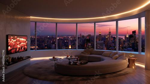  New York Penthouse Apartment © Jayson Hawley