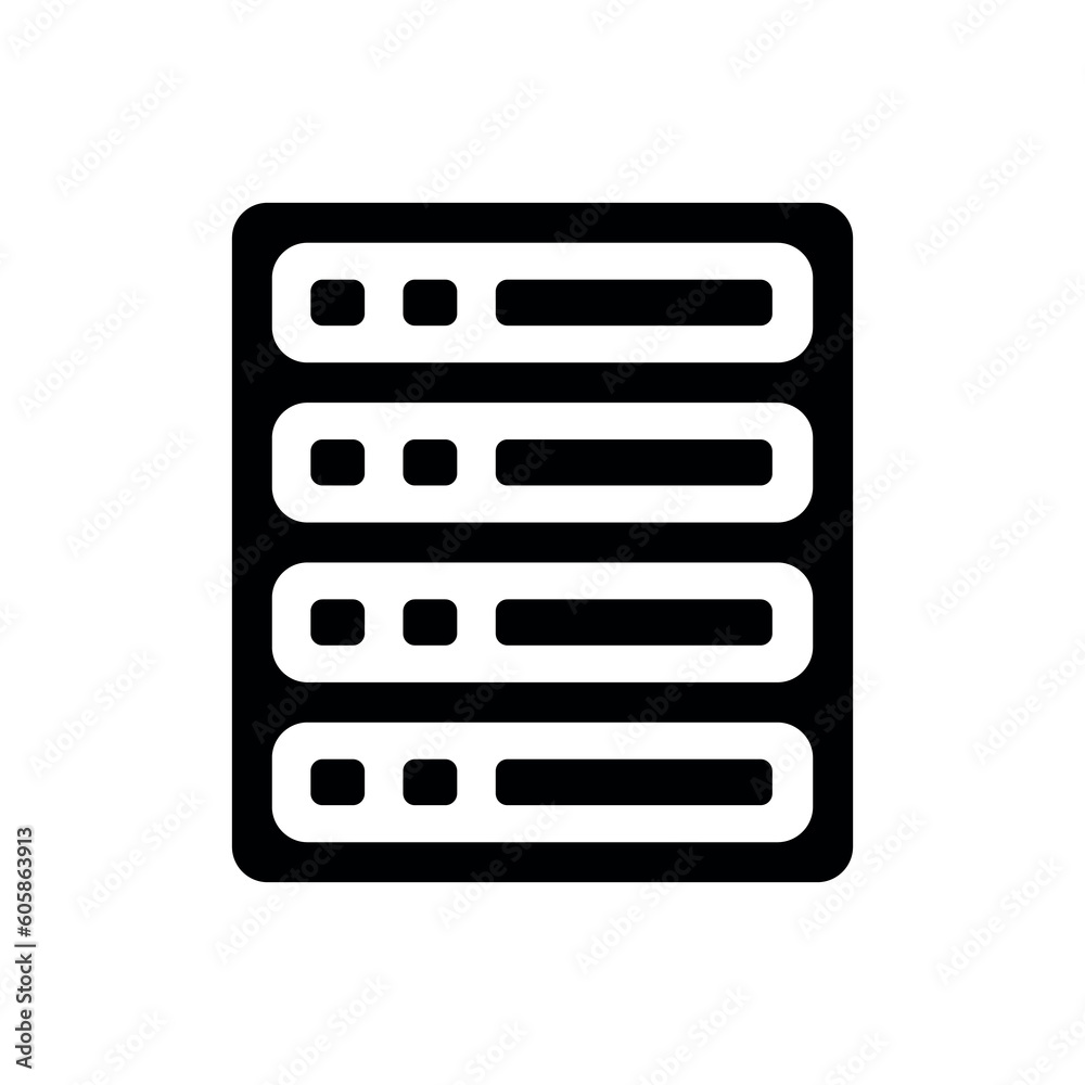 Web Hosting Flat Black Icon Isolate On White Background Vector Illustration | Seo Icons Web Hosting Flat Black Icon Isolate On White Background Vector Illustration | Seo Icons