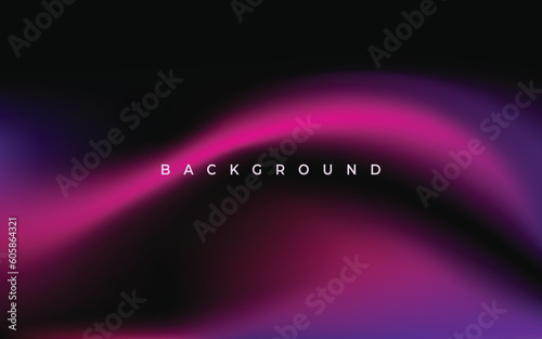 abstract gradation violet color background template with fluid style vector graphic