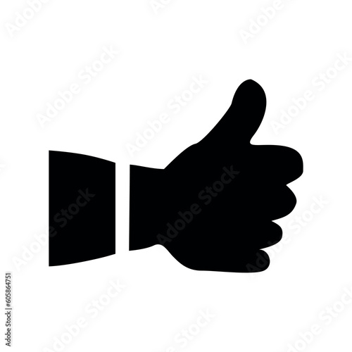 Reputation Management Flat Black Icon Isolate On White Background Vector Illustration | Seo Icons