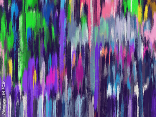 Abstract art background line brush colorful purple