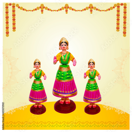 Kondapalli Bomma Andhra Pradesh Handmade Wooden Dancing Doll, Indian Handcrafts 