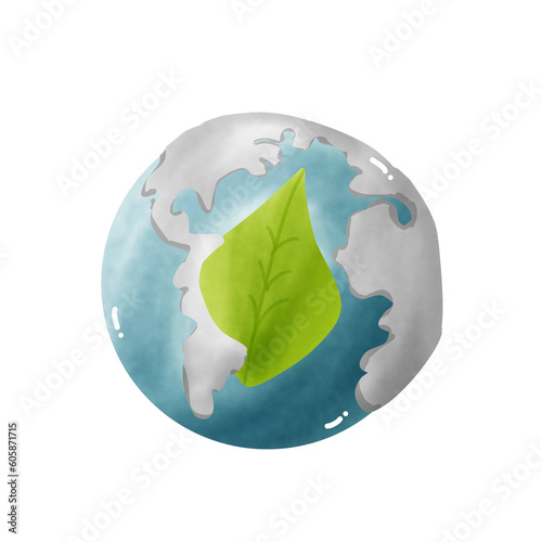 green planet earth