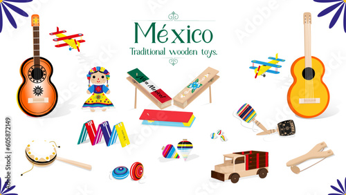 From iconic rag dolls to intricate wooden toys, each piece is a jewel that encapsulates the identity and festive spirit of Mexico.