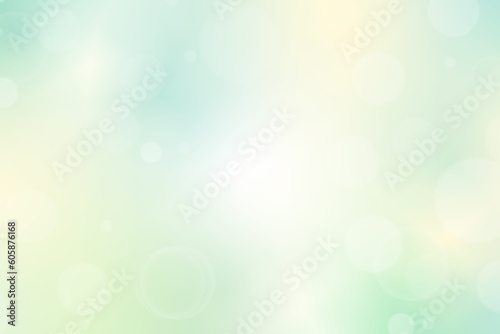  キラキラ輝く緑色の背景イラスト