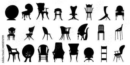 chair silhouettes