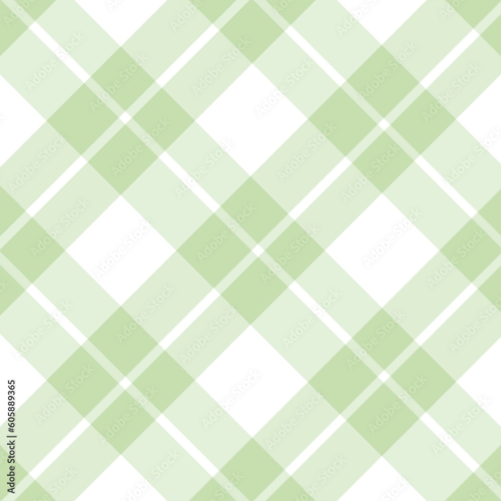 Seamless green and white tartan plaid pattern. Seamless green and white tartan plaid pattern.