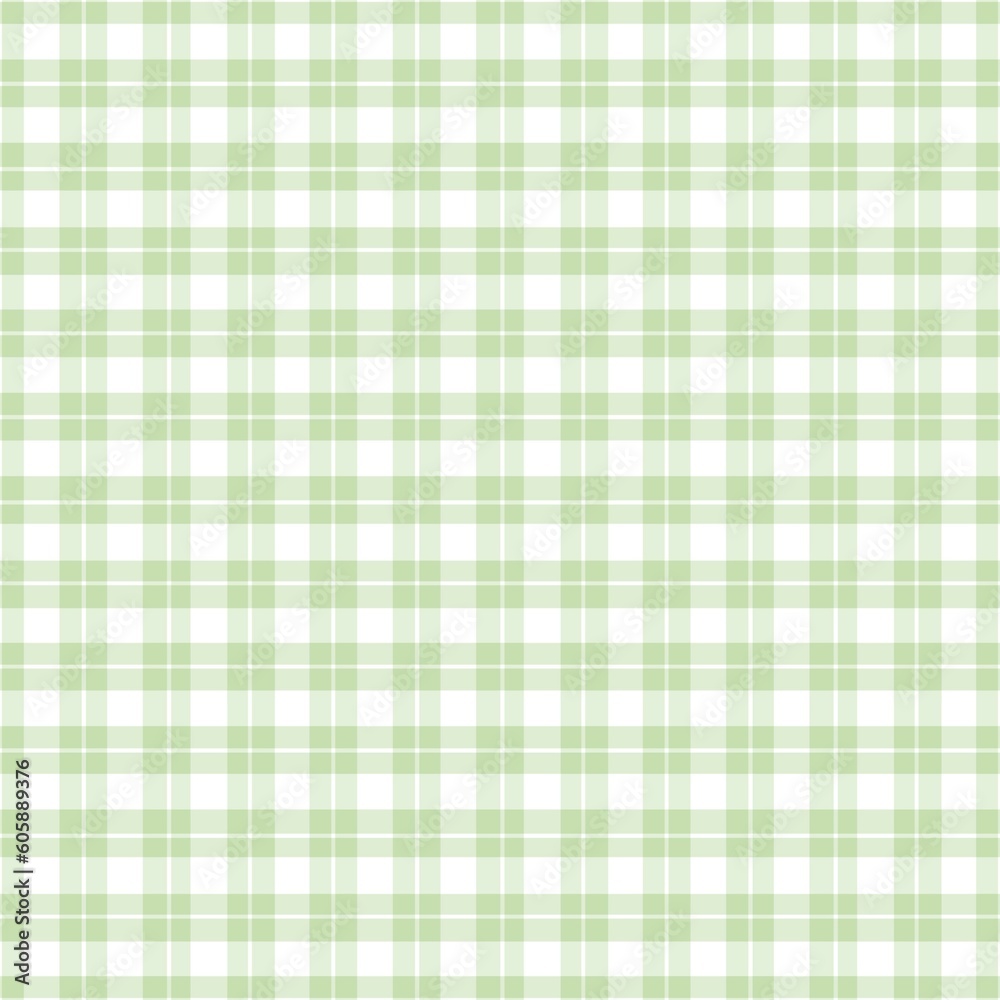 Seamless green and white tartan plaid pattern. Seamless green and white tartan plaid pattern.