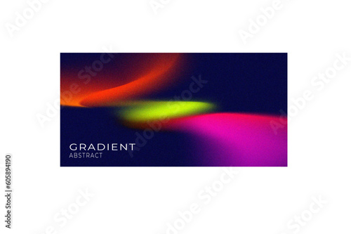 Abstract color gradient, modern blurred background and film grain texture, template with an elegant design concept, minimal style composition, Trendy Gradient grainy texture for your graphic design photo