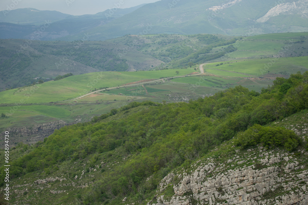 Fototapeta premium Shusha city, Azerbaijan in Spring